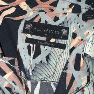 All Saints Multicolor Dress Shirt